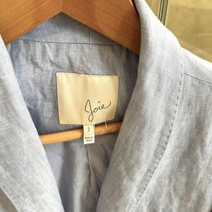 Baby blue blazer by Joie
